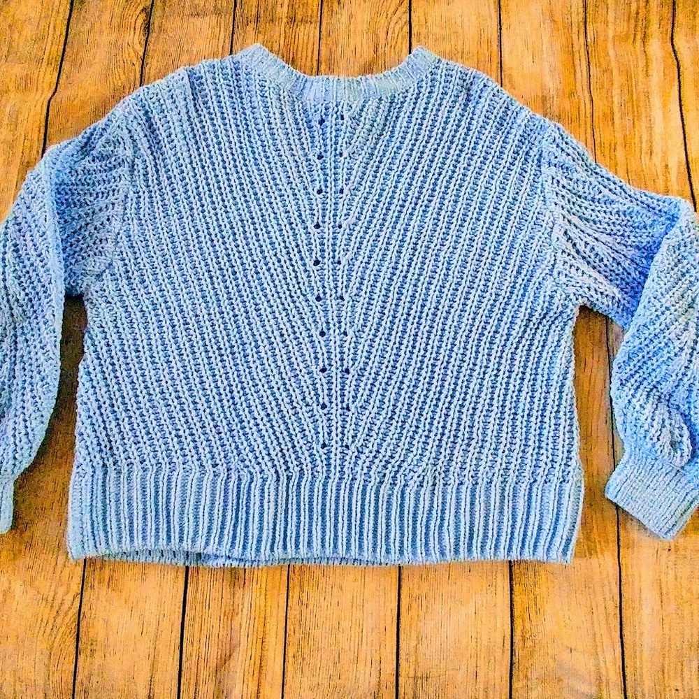 Lush Yummy Soft & Cozy H & M Chenille Sweater - Picture 2 of 3